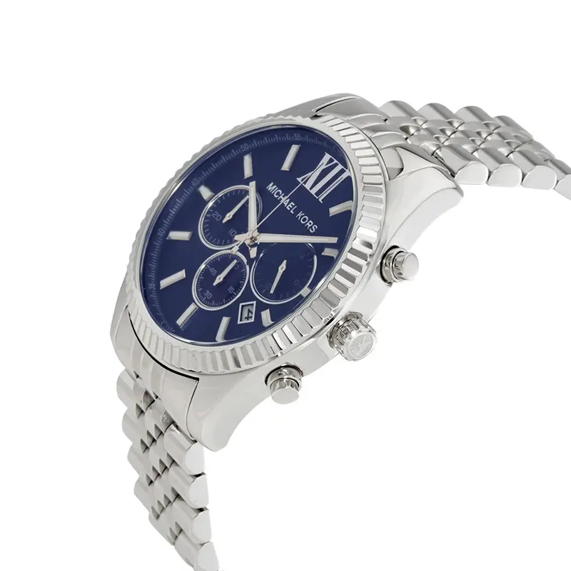 Michael Kors Lexington Blue Quartz Men's Watch- MK8280
